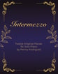 Intermezzo piano sheet music cover